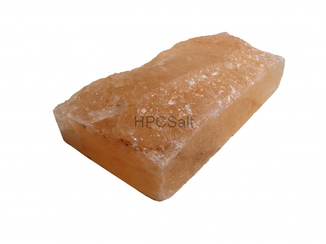 Соляной кирпич 20*10*5см натуральный из Гималайской соли не торцованный