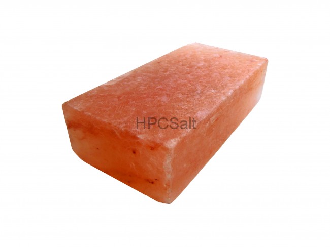 Соляной кирпич 20*10*5см шлифованный из Гималайской соли не торцованный