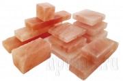 Соляной кирпич 20*10*5см шлифованный из Гималайской соли не торцованный 